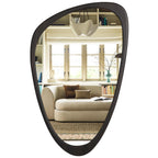 WallBeyond Asymmetrical Mirror, Irregular Mirror Full Length, Boho Wall Mirrors Decorative for Bedroom Living Room Entryway Hall, Mid Century Modern Decor 48" H x 22" W Gronata