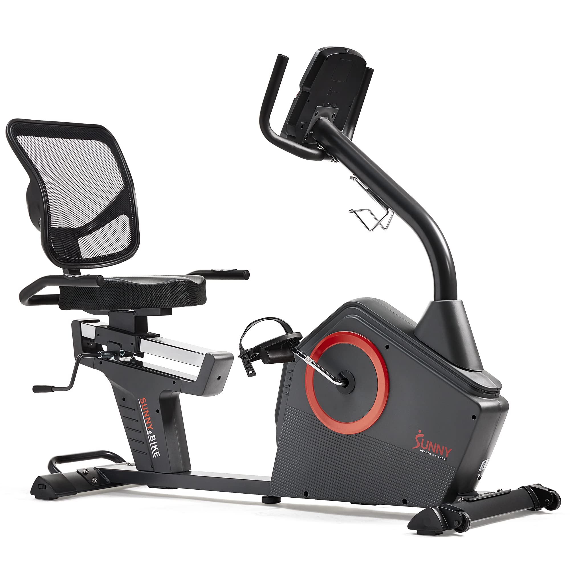 Sunny Health & Fitness Elite Interactive Series Exercise Recumbent Bike - SF-RB420046 Gronata