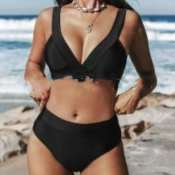 Women's Solid Color Sexy Slim Bikini Gronata