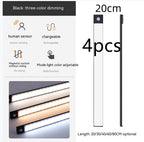 Smart Infrared Sensor Lamp Wireless Magnetic Long Cabinet Light With Rechargeable Hallway Wardrobe Gronata