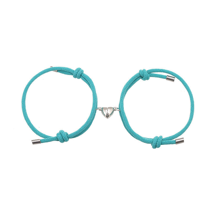 Simple Nylon Love Magnetic Bracelet Gronata
