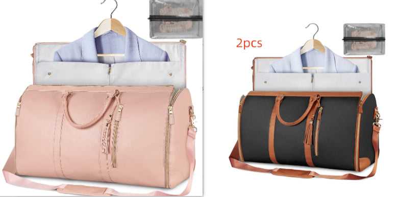 Large Capacity Travel Duffle Bag Women's Handbag Folding Suit Bag Waterproof Clothes Totes Gronata
