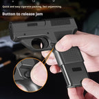 Gun-type Windproof Gas Lighters Cigarette Case Gronata