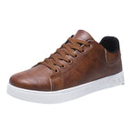 Lace-up Flat Shoes Men's Fashion Casual Shoes Gronata