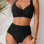 Swimwear Women's Sexy High Waist Split Swimsuit Gronata