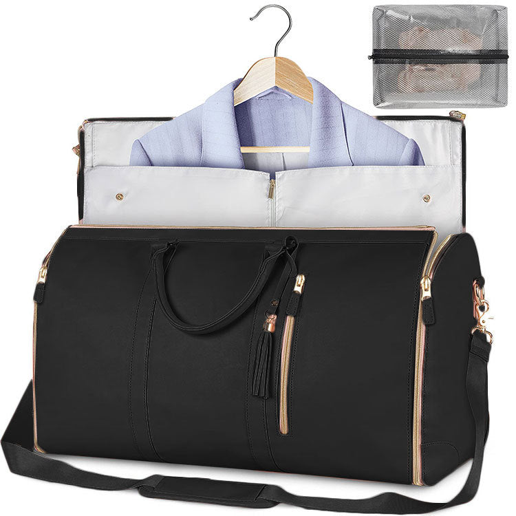Large Capacity Travel Duffle Bag Women's Handbag Folding Suit Bag Waterproof Clothes Totes Gronata