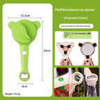 Non-slip, Effortless Can Opener Manual Adjustable Lid Opener Gronata