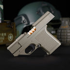 Gun-type Windproof Gas Lighters Cigarette Case Gronata