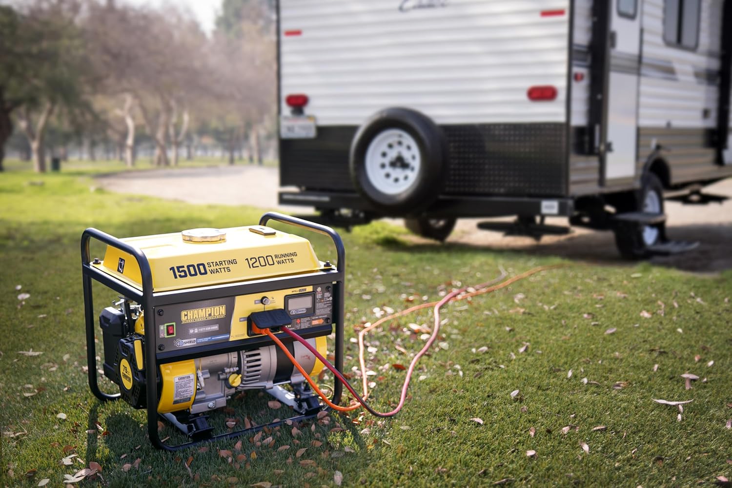 Champion Power Equipment 1500-Watt Portable Generator with Free 3-Year Warranty Gronata
