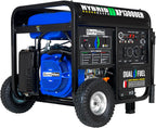 DuroMax XP13000EH 13,000-Watt Dual Fuel Portable Generator - Gas & Propane, Electric Start, Whole Home Backup Power, Transfer Switch Ready, RV & Emergency Ready Gronata