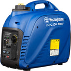 Westinghouse 1500 Peak Watt Super Quiet & Lightweight Portable Inverter Generator, Gas Powered, CO Sensor, Parallel Capable, Long Run Time,Blue Gronata