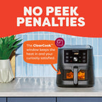 Instant Pot 6QT VORTEX Plus Air Fryer, 6-in-1, Air Fry, Broil, Dehydrate, Crisp, Roast, Reheat, Bake, Dishwasher-Safe Airfryer basket, from the Makers of Instant Pot, Stainless Steel Gronata