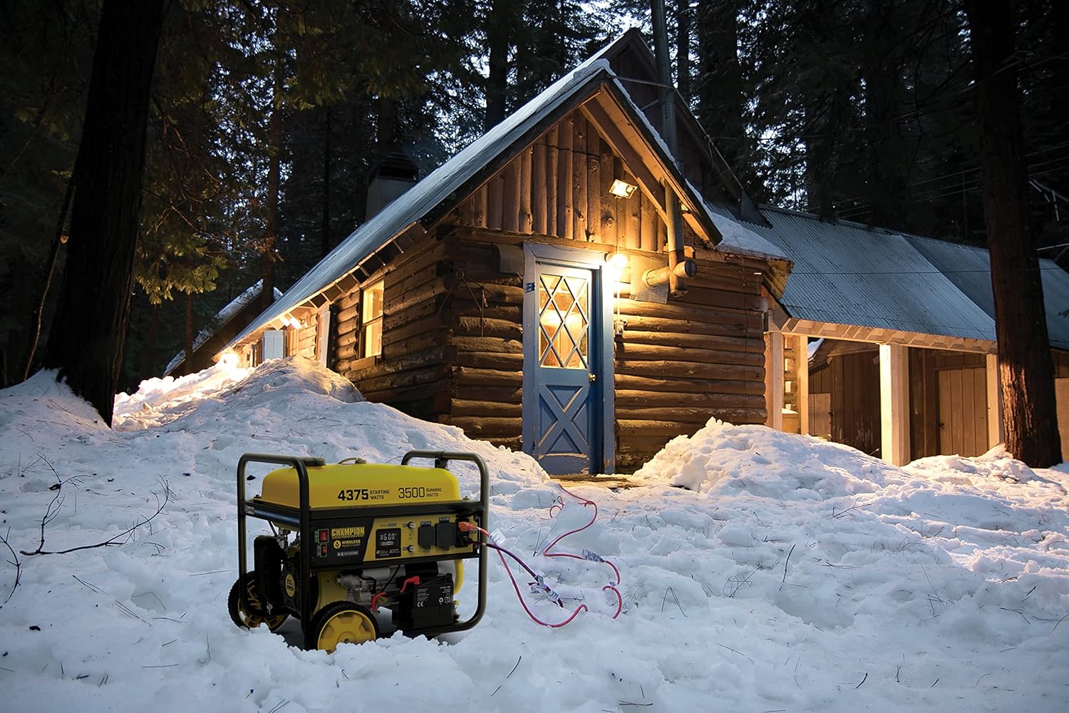 Champion Power Equipment 4375-Watt Wireless Remote Start RV Ready Portable Generator with Free 3-Year Warranty Gronata