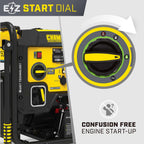 Champion Power Equipment 10,000-Watt Electric Start Home Backup Portable Open Frame Inverter Generator with Quiet Technology and Free 3-Year Warranty Gronata