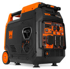 WEN Quiet and Lightweight 4800-Watt Dual Fuel RV-Ready Electric Start Portable Inverter Generator with Fuel Shut Off and CO Watchdog (DF480iX) Gronata