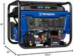 Westinghouse 6600 Watt Dual Fuel Home Backup Portable Generator, Remote Electric Start, Transfer Switch Ready, RV Ready, CO Sensor Gronata