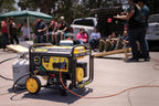 Champion Power Equipment 4750-Watt Electric Start Dual Fuel RV Ready Portable Generator with Free 3-Year Warranty, CARB Compliant Gronata