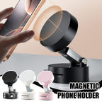 Foldable Magnetic Vacuum Car Phone Holder Foldable Suction Cup With Suction Cup Hands-Free Navigation For Smart Phone Gronata