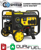 Champion Power Equipment 4750-Watt Electric Start Dual Fuel RV Ready Portable Generator with Free 3-Year Warranty, CARB Compliant Gronata