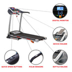 Sunny Health & Fitness Active 400 Smart Auto Incline Treadmill – Foldable Running Machine w/Bluetooth, Wi-Fi, 12% Incline, Shock Absorption & SunnyFit Fitness App - SF-T724012 Gronata