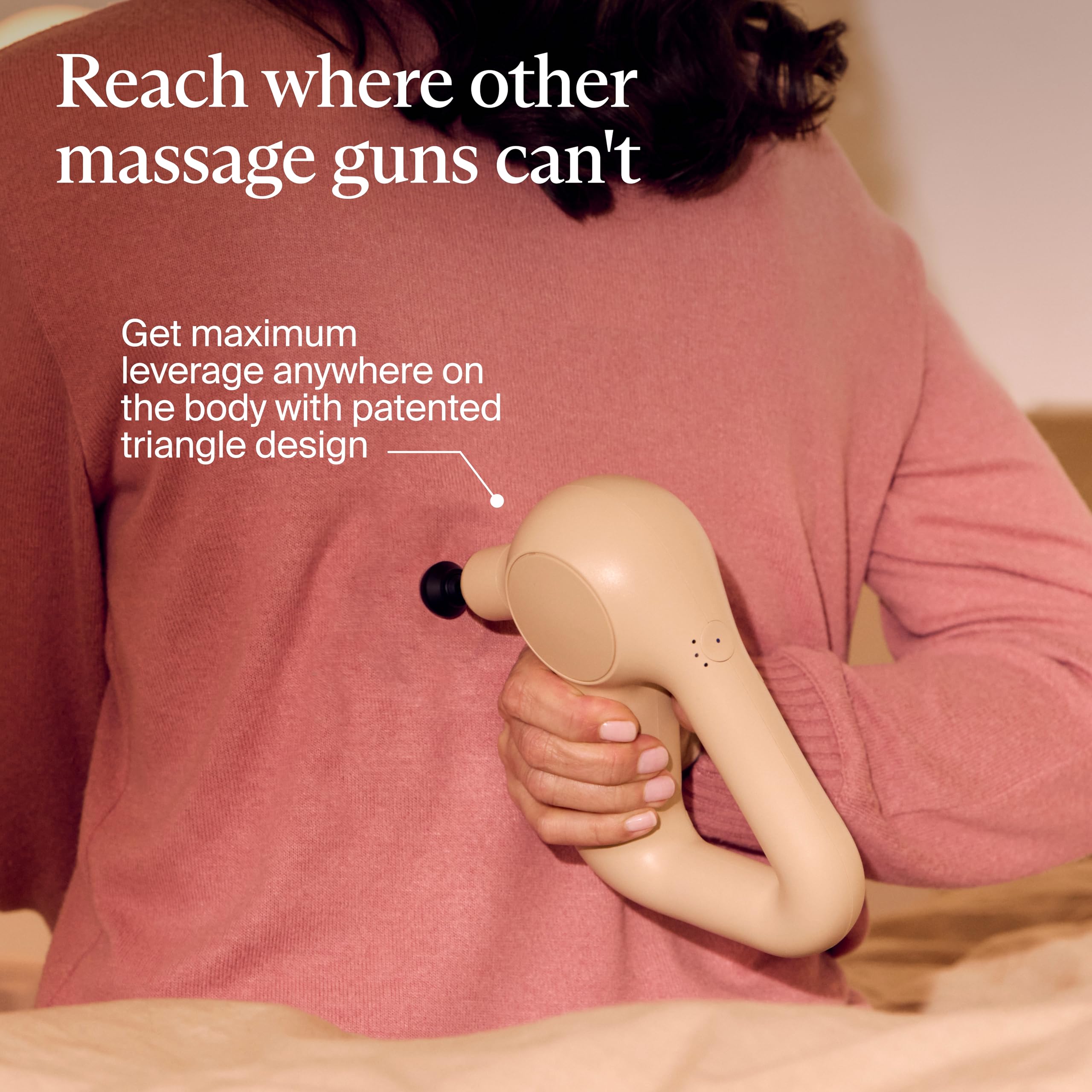 TheraGun Therabody Relief - Quiet Deep Tissue Therapy Massage Gun - Bluetooth Enabled, Electric Percussion Massage Gun & Personal Massager for Pain in The Neck, Back, Leg, Shoulder and Foot (Black) Gronata