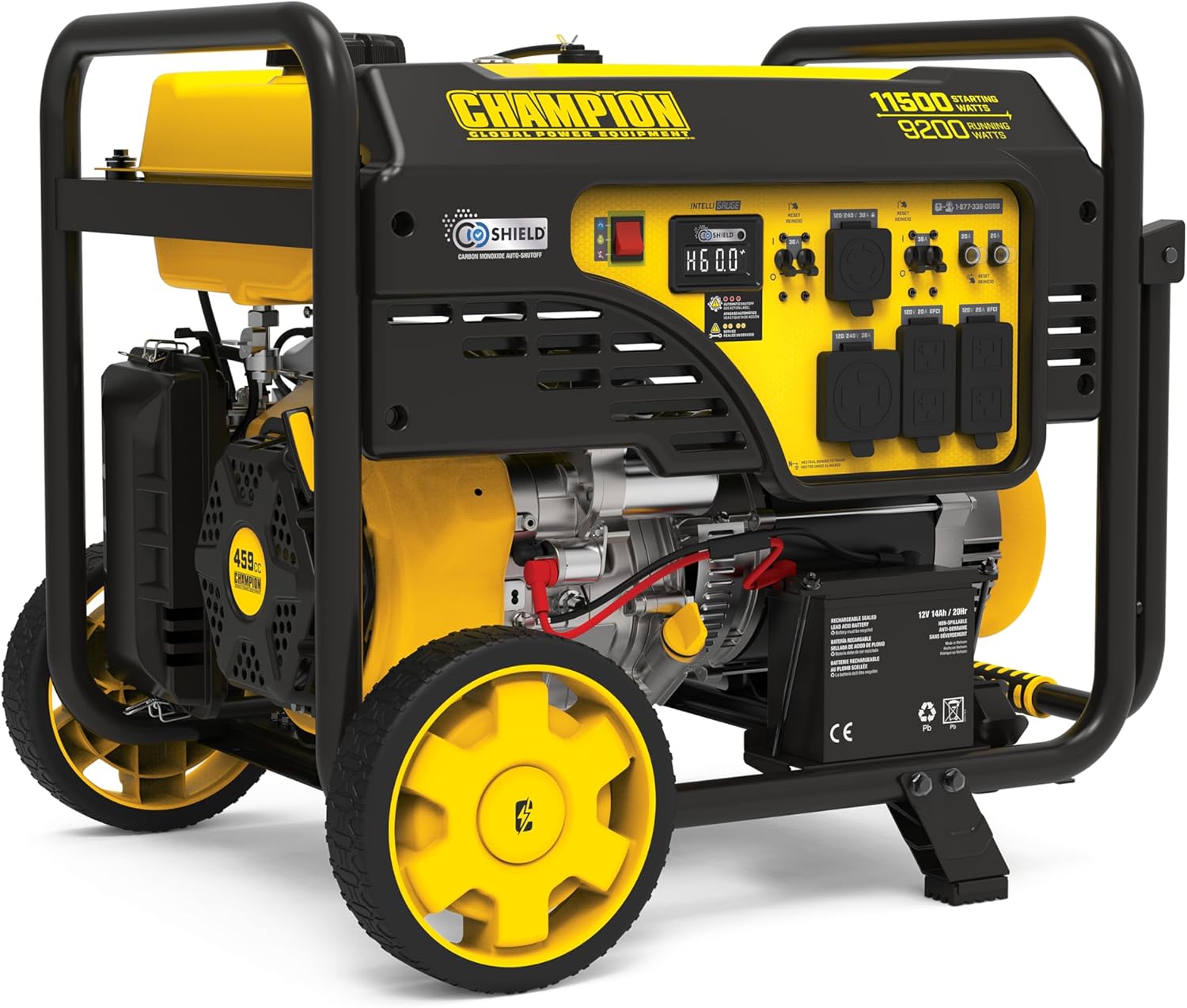Champion Power Equipment 11,500-Watt Electric Start Home Backup Portable Generator with Free 3-Year Warranty Gronata