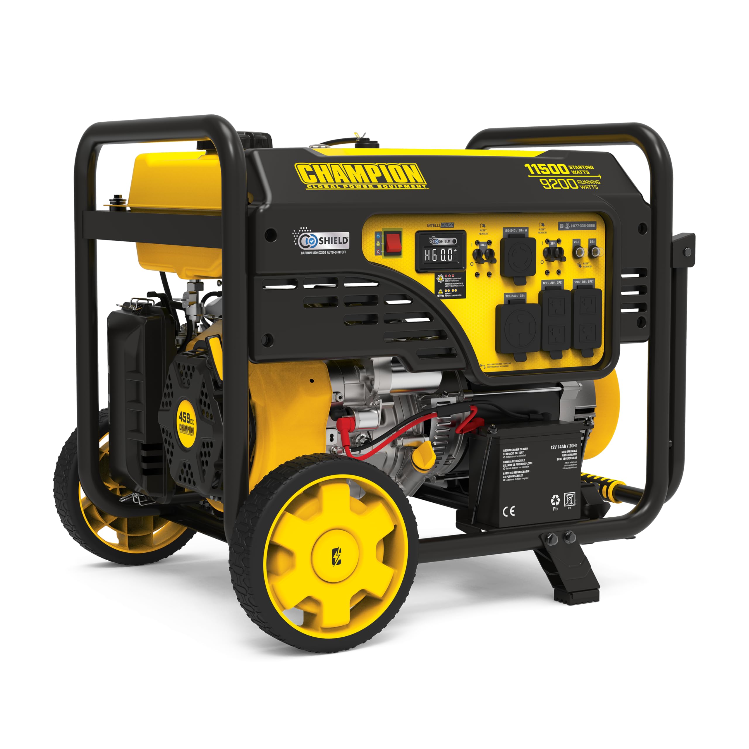 Champion Power Equipment 11,500-Watt Electric Start Home Backup Portable Generator with Free 3-Year Warranty Gronata