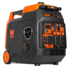 WEN Quiet and Lightweight 4800-Watt Dual Fuel RV-Ready Electric Start Portable Inverter Generator with Fuel Shut Off and CO Watchdog (DF480iX) Gronata