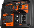 WEN Quiet and Lightweight 4800-Watt Dual Fuel RV-Ready Electric Start Portable Inverter Generator with Fuel Shut Off and CO Watchdog (DF480iX) Gronata