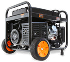 WEN 4,750-Watt 120V/240V Dual Fuel Portable Generator with Wheel Kit and Electric Start (DF475T) Gronata