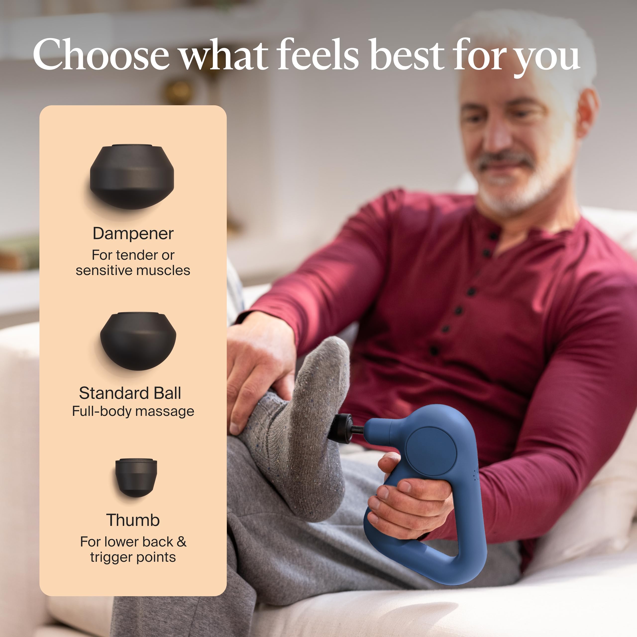 TheraGun Therabody Relief - Quiet Deep Tissue Therapy Massage Gun - Bluetooth Enabled, Electric Percussion Massage Gun & Personal Massager for Pain in The Neck, Back, Leg, Shoulder and Foot (Black) Gronata