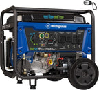Westinghouse 28000 Peak Watt Home Backup Portable Generator, Electric Start with Auto Choke, Transfer Switch Ready 30A & 50A Outlets, Gas Powered,Blue Gronata