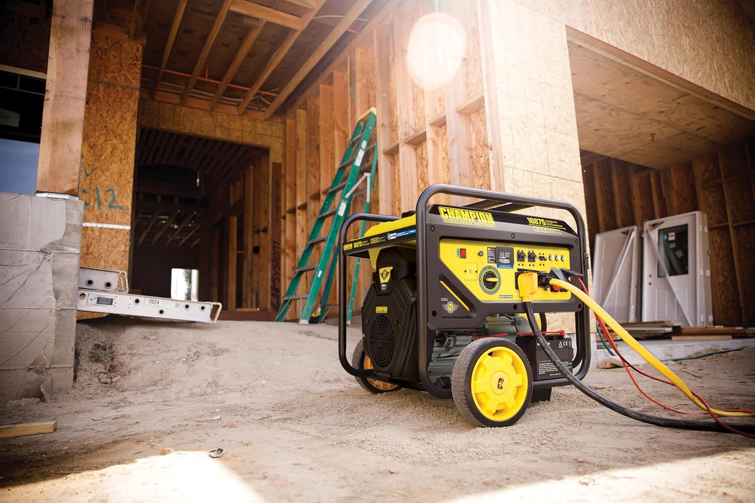 Champion Power Equipment 16,875-Watt Electric Start Home Backup Portable Generator with Free 3-Year Warranty Gronata