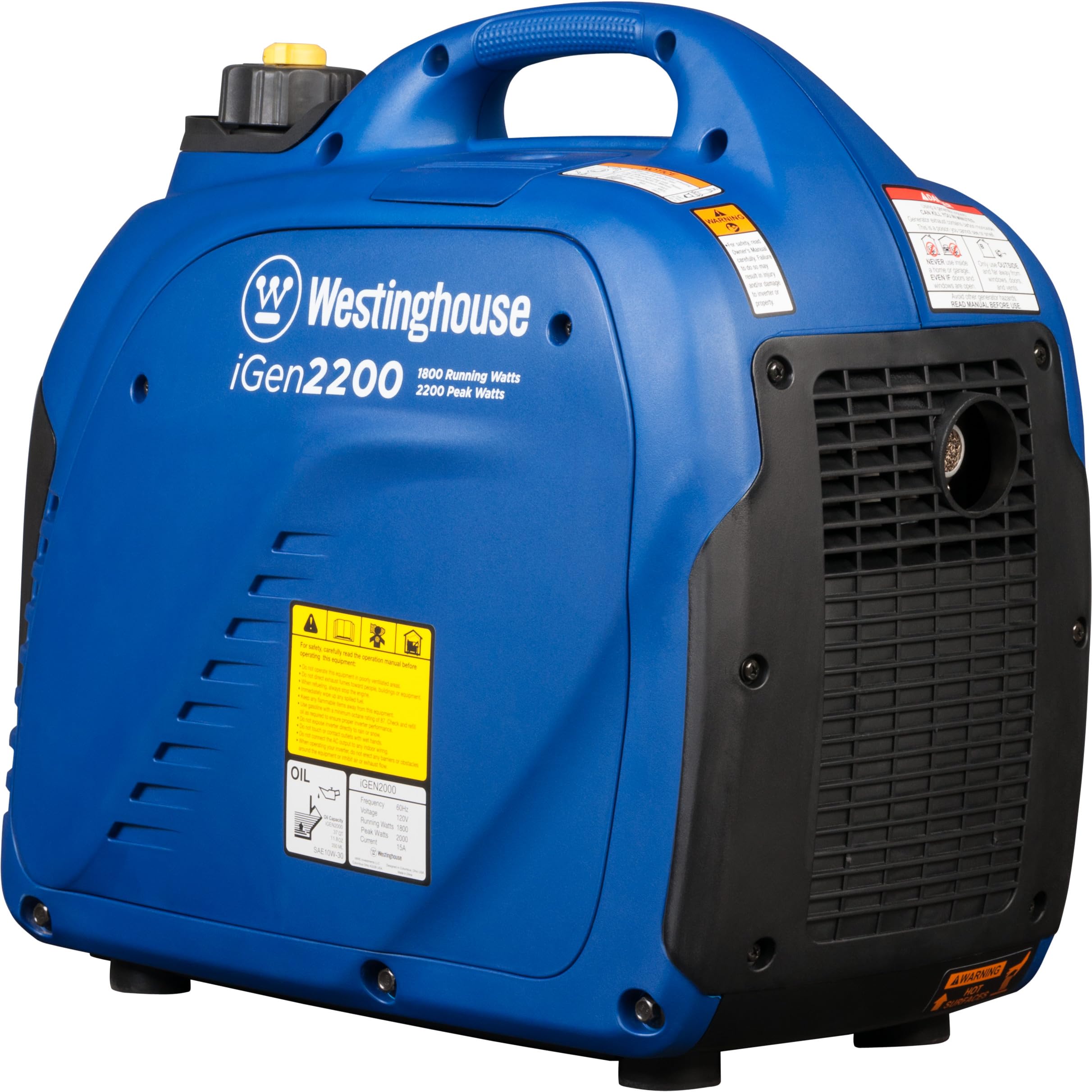 Westinghouse 2800 Peak Watt Super Quiet & Lightweight Portable Inverter Generator, Gas Powered, Parallel Capable, Long Run Time Gronata