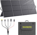 MARBERO 200W Portable Solar Panel for Power Station IP68 Waterproof 200 Watt Foldable Solar Charger >23% High Efficiency Compatible with Solar Generator for Camping RV Outdoor Cloudy Gronata