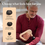 TheraGun Therabody Relief - Quiet Deep Tissue Therapy Massage Gun - Bluetooth Enabled, Electric Percussion Massage Gun & Personal Massager for Pain in The Neck, Back, Leg, Shoulder and Foot (Black) Gronata