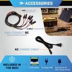 Champion Power Equipment 100594 1638-Wh Power Station 3200/1600-Watt Portable Lithium-Ion Battery Solar Generator Gronata