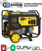 Champion Power Equipment 6875-Watt Dual Fuel Portable Generator with Free 3-Year Warranty Gronata
