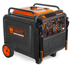WEN 11,000-Watt 120V/240V Dual Fuel Portable Generator with Wheel Kit and Electric Start (DF1100T) Gronata