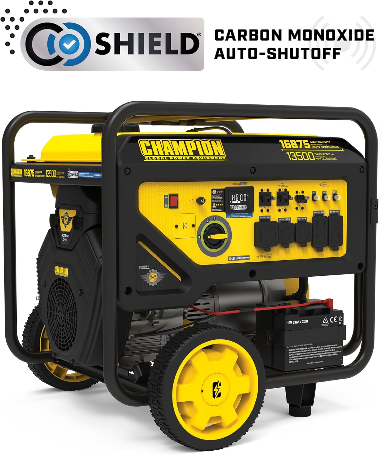 Champion Power Equipment 16,875-Watt Electric Start Home Backup Portable Generator with Free 3-Year Warranty Gronata