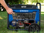 Westinghouse 6600 Watt Home Backup Portable Generator, Remote Electric Start with Auto Choke, Transfer Switch Ready, RV Ready, CO Sensor Gronata