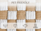 Couch Cushion Cover for dogs Sofa Cover Washable Pet Love Seat Couch Covers for Sofa Slipcovers Couch Protector Blanket for Dogs Sofa Cushion Covers for Pets Washable Pad Black 70x150cm/27.6x59in Gronata