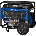Westinghouse 9500 Peak Watt Dual Fuel Home Backup Portable Generator, Electric Start, Transfer Switch Ready, Gas & Propane Powered, CO Sensor Gronata