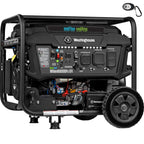 Westinghouse 9500 Peak Watt Dual Fuel Home Backup Portable Generator, Electric Start, Transfer Switch Ready, Gas & Propane Powered, CO Sensor Gronata