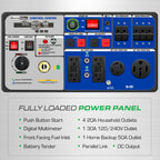 DuroMax XP4500iH 4,500-Watt Dual Fuel Portable Digital Inverter Generator - Gas & Propane, Remote Electric Start, RV & Emergency Ready Gronata