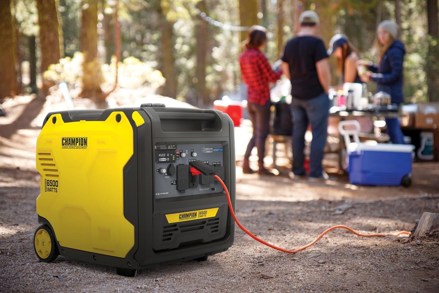 Champion Power Equipment 6500-Watt RV Ready Portable Inverter Generator with Quiet Technology and CO Shield Gronata
