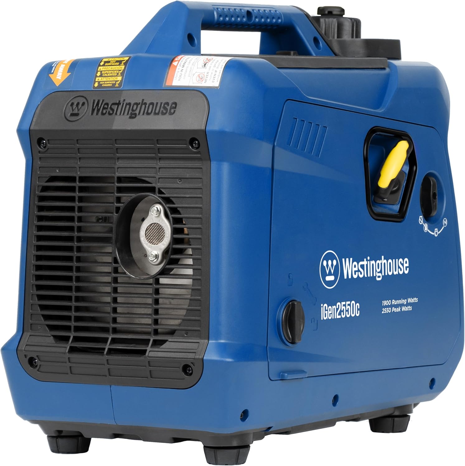 Westinghouse 2550 Peak Watt Super Quiet & Lightweight Portable Inverter Generator, RV Ready 30A Outlet, Gas Powered, CO Sensor, Parallel Capable, Long Run Time,Blue Gronata