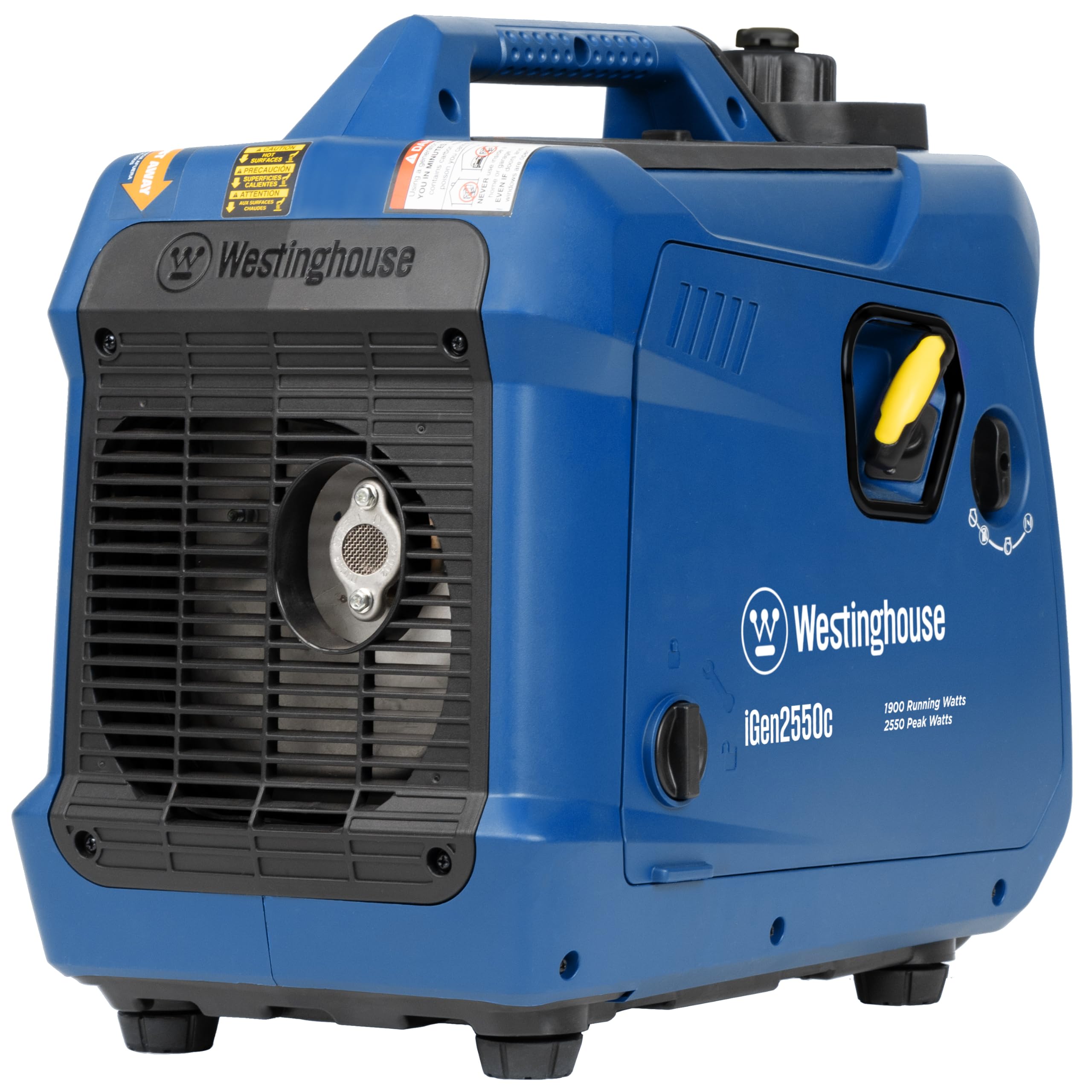 Westinghouse 2550 Peak Watt Super Quiet & Lightweight Portable Inverter Generator, RV Ready 30A Outlet, Gas Powered, Parallel Capable, Long Run Time,Blue Gronata