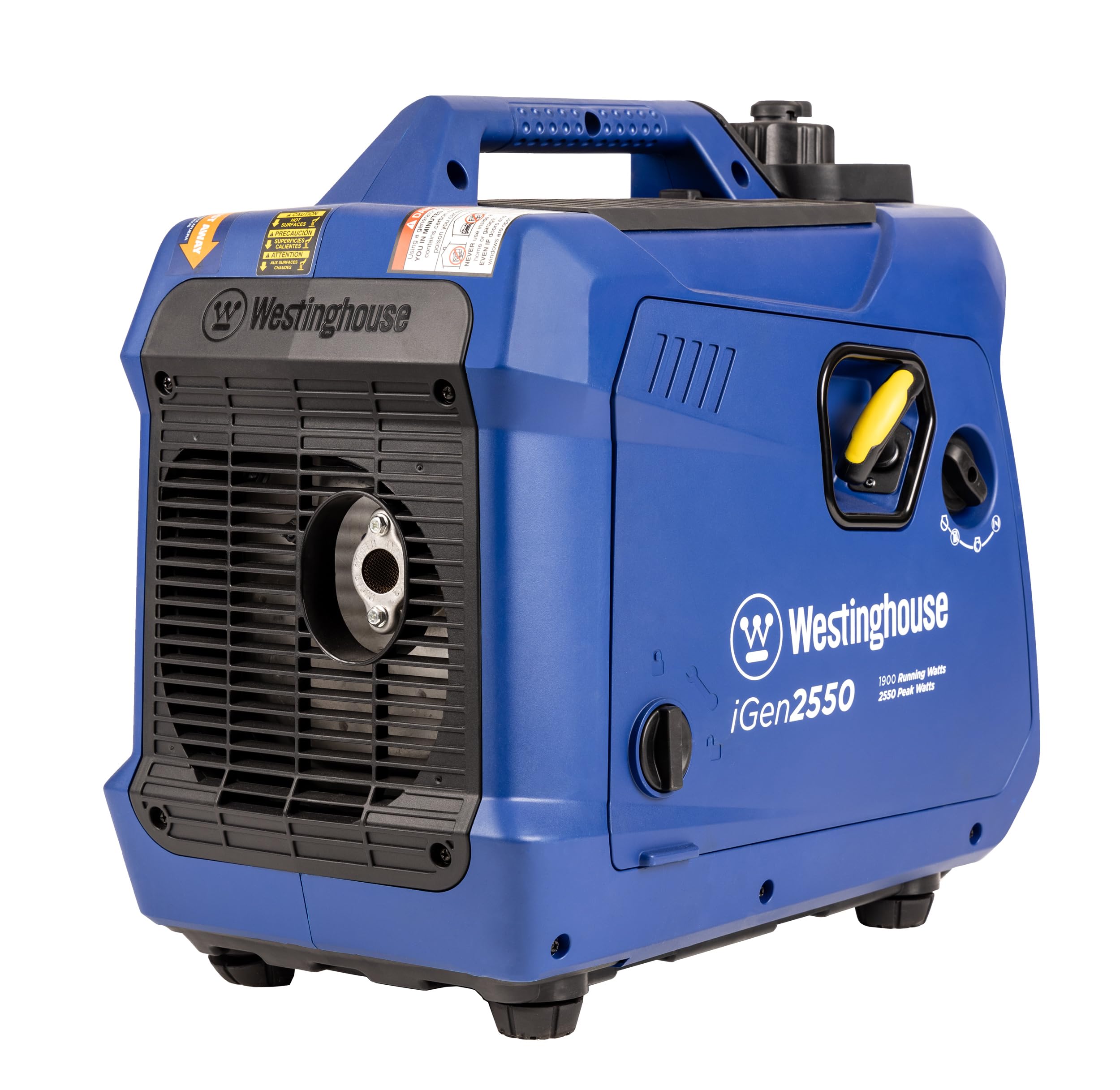 Westinghouse 2550 Peak Watt Super Quiet & Lightweight Portable Inverter Generator, RV Ready 30A Outlet, Gas Powered, Parallel Capable, Long Run Time,Blue Gronata