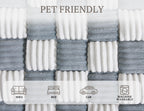 Couch Cushion Cover for dogs Sofa Cover Washable Pet Love Seat Couch Covers for Sofa Slipcovers Couch Protector Blanket for Dogs Sofa Cushion Covers for Pets Washable Pad Black 70x150cm/27.6x59in Gronata